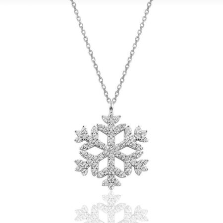 snowflake necklace