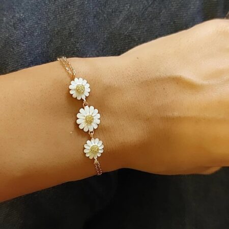 3 daisy bracelet pandea