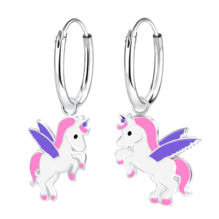 unicorn -hoop-earrings pandea atelier